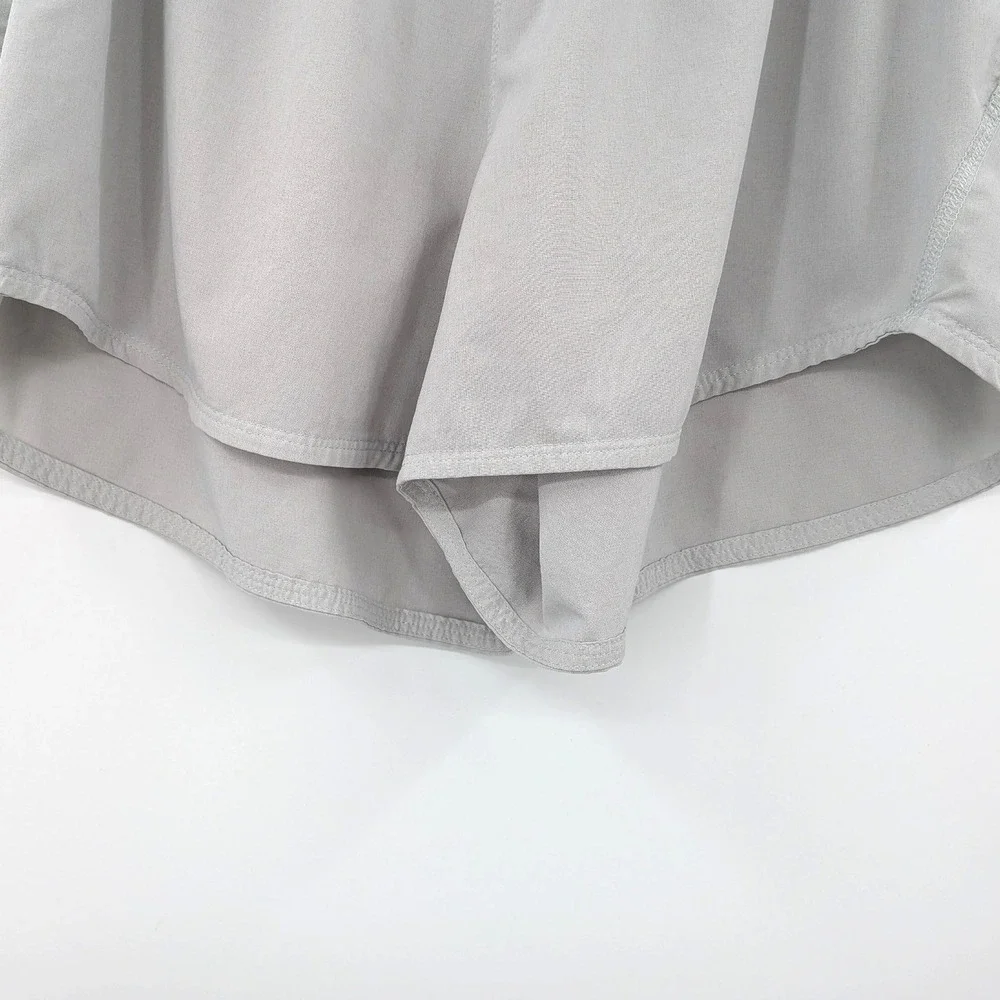Outdoor Voices Running Shorts M Gray‎ Recycled Polyester Lined Active